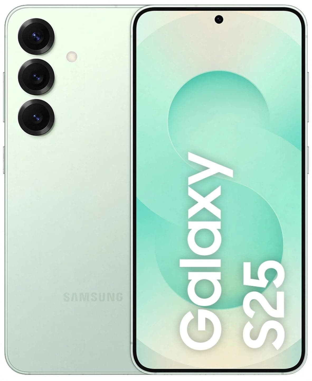 Samsung Galaxy S25 5G (Mint, 12GB RAM, 256GB Storage) | Snapdragon 8 Elite for Galaxy Processor | 50MP Triple Camera | 6.2-inch Dynamic AMOLED 2X Display | 4000mAh Battery | 5G Smartphone