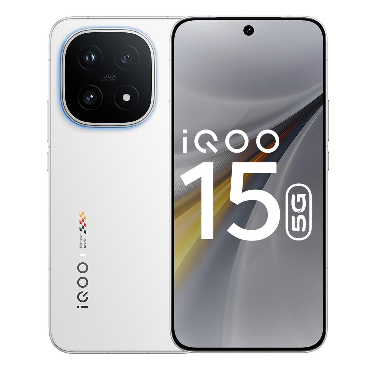 iQOO 15 (Legend, 12GB RAM, 256GB Storage) | Fastest Snapdragon 8 Elite Gen 5 Processor* | Samsung 2K M14 Lead OLED Display | Origin OS 6 with Personalized AI Features