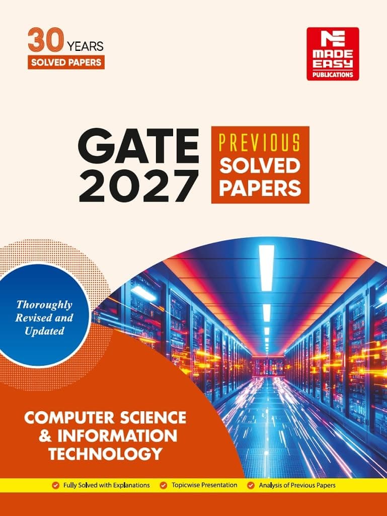 GATE 2027 CS & IT Engg 30 Years Solved Papers | GATE Prep Book