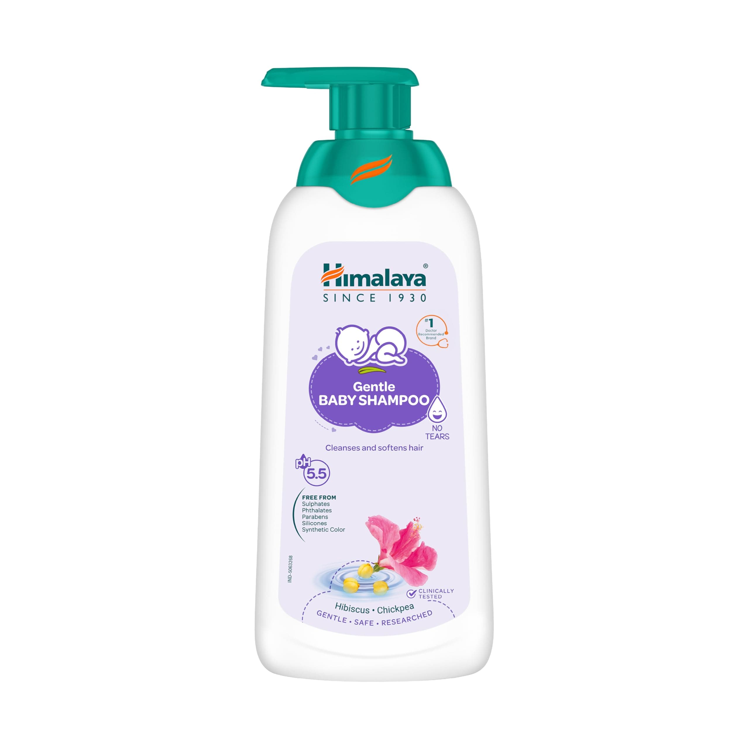 Himalaya Gentle Baby Shampoo with phyto-proteins|No Tears|pH 5.5|400ml