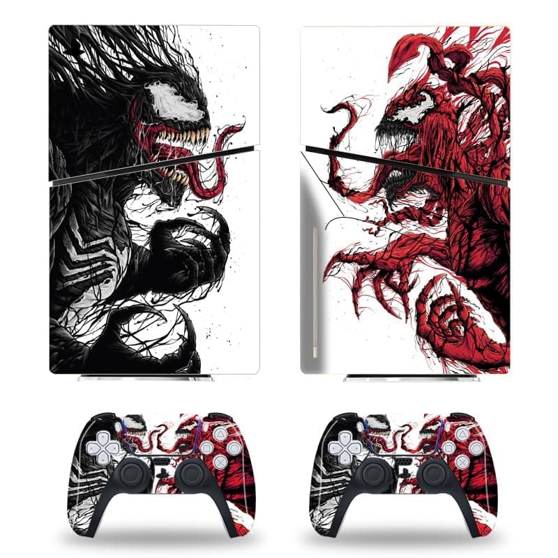 A1GRAPHIX PVC Skin for Ps55 Slim Digital Edition, Console Protective Sticker for PlayStation 5 Slim Skin Sticker