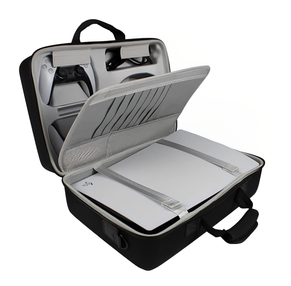 OIVO INDIA Hard Shell Water-Resistant Carry-Bag Compatible for PlayStation 5 Disc/Digital Version PS5 Bag (NOT for PS5 Slim Version)