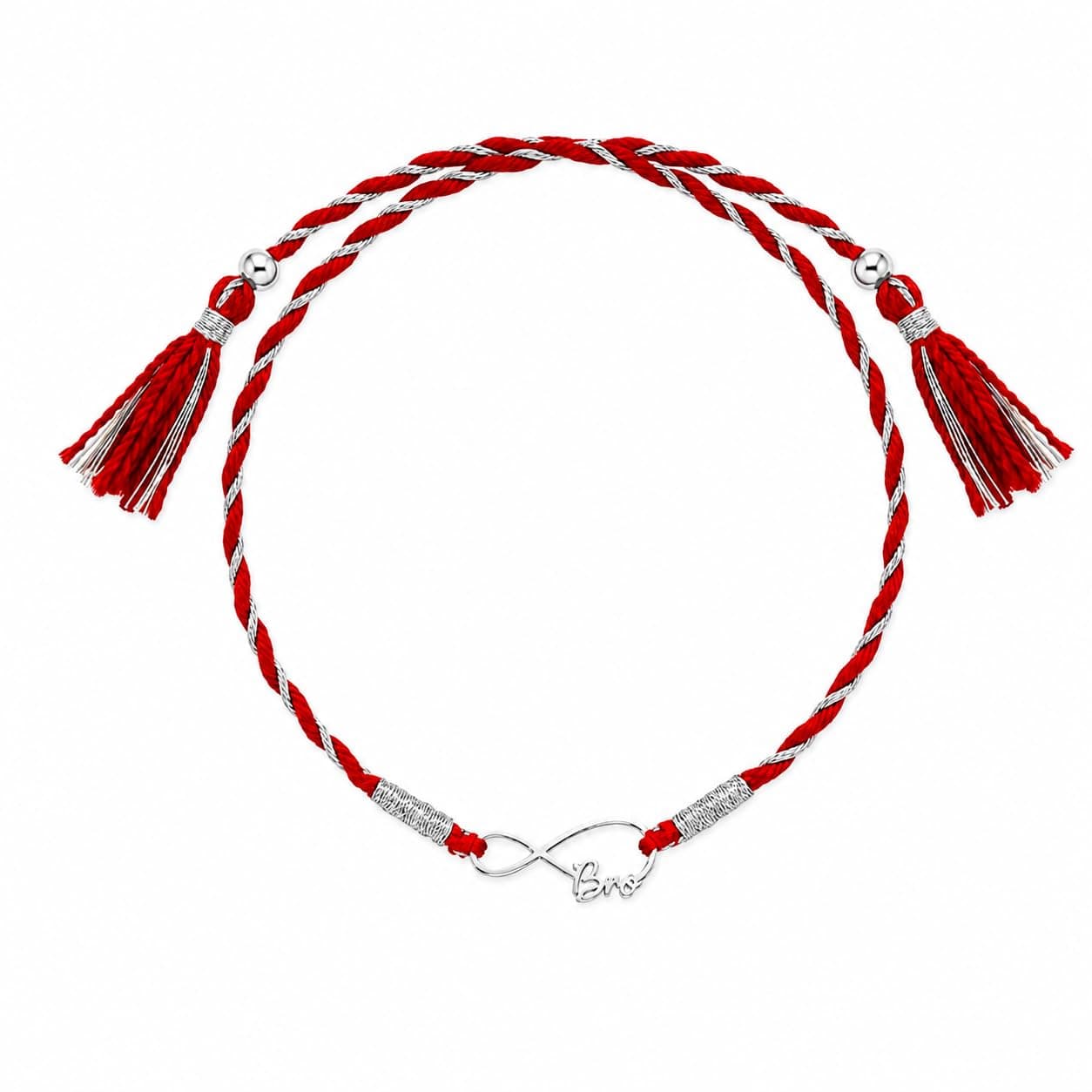 GIVA 925 Silver Infinity Adult Rakhi |Silver Divine Infinity Rakhi | Gift for Couple | With Certificate of Authenticity and 925 Stamp…