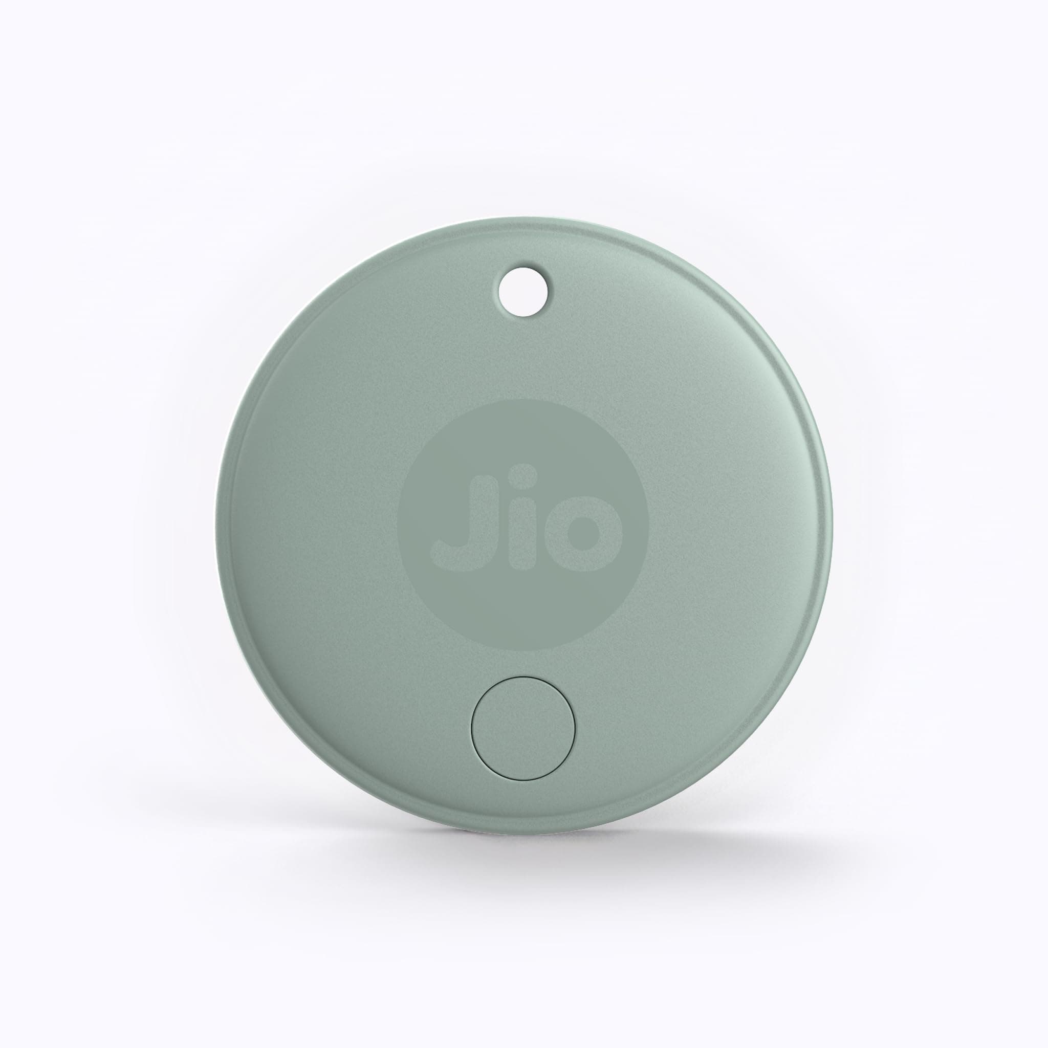 JioTag (2nd Generation) (Olive) - Android or iOS Compatible IP64 Rated Worldwide Item Finder for Keys, Wallets, Luggage, Gadgets and More |1+1 Year Battery | No SIM Needed