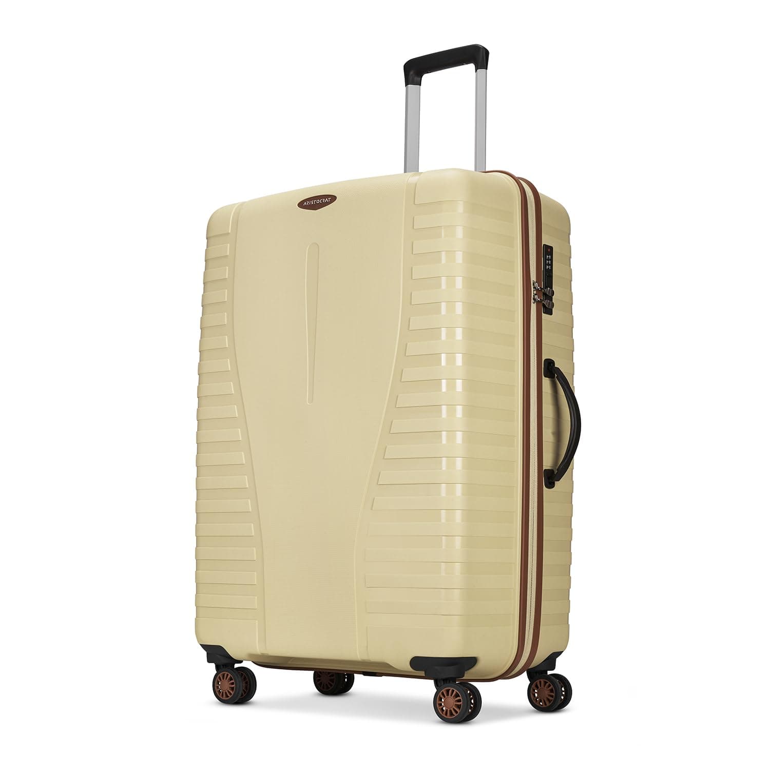 Aristocrat Airpro Max 8-Wheel Large Hard Case Trolley Bag,Mojave Desert