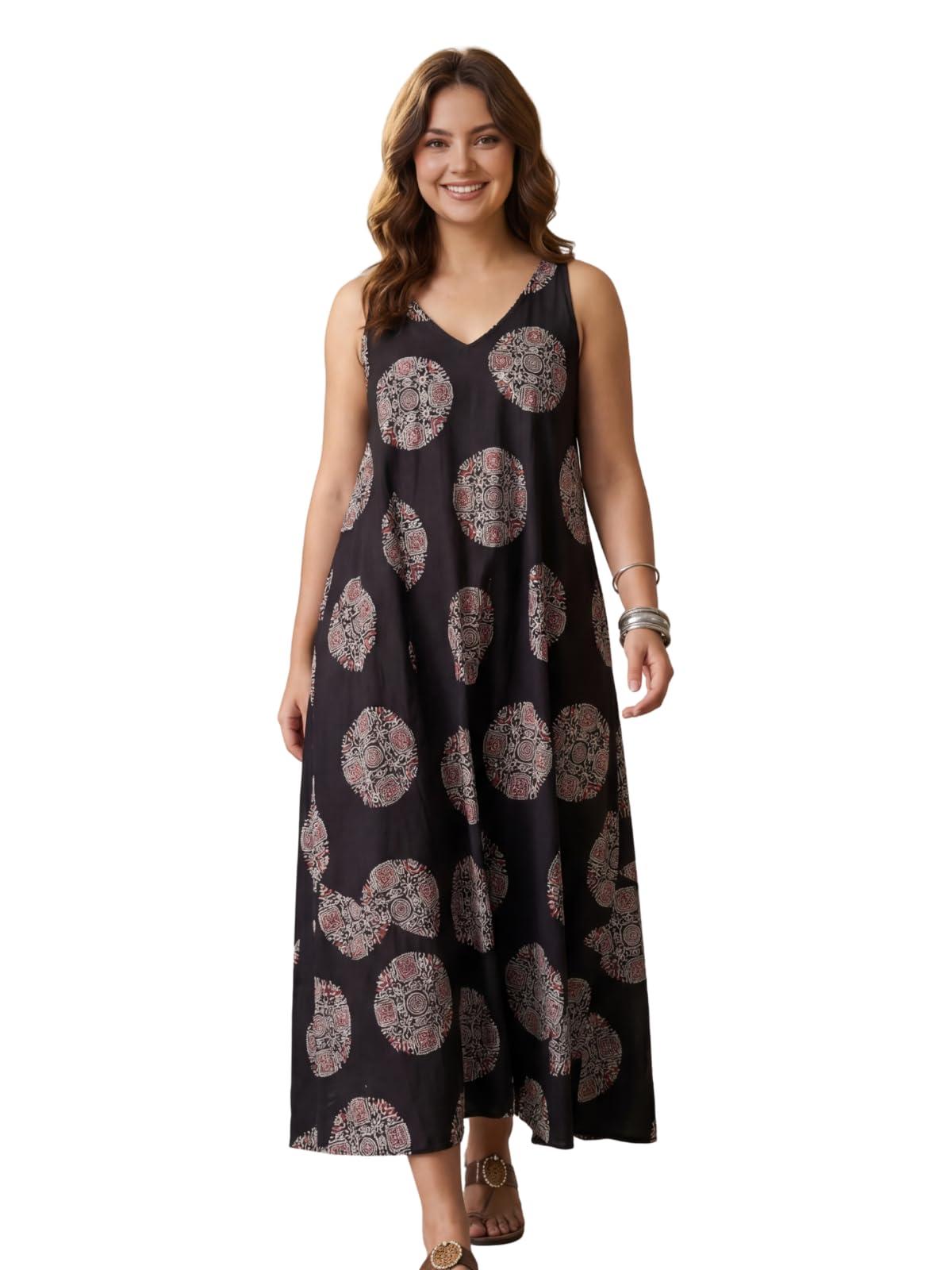Leriya Fashion Dress for Women | Western One Piece Dress for Women Short & Long | Sleeveless Casual Summer Dresses for Beach & Stylish Party Outifits