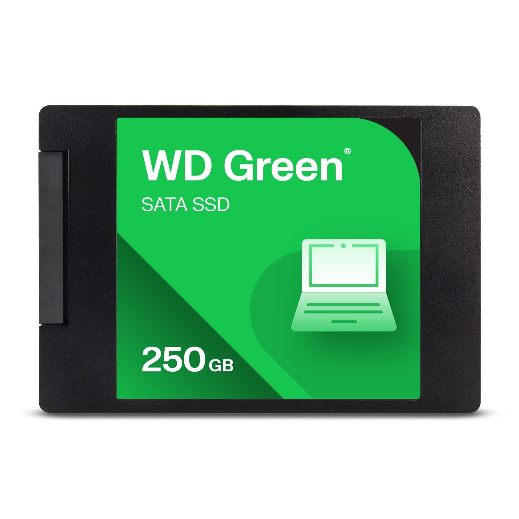 Western Digital WD Green SATA 250GB, Up to 545MB/s, 2.5 Inch/7 mm, 3Y Warranty, Internal Solid State Drive (SSD) (WDS250G5G0A-00CPT0)