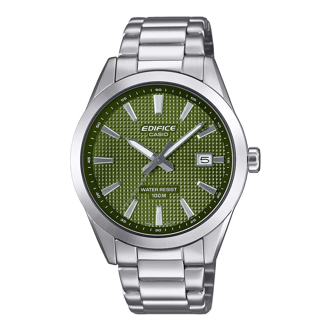 Casio Edifice EFV-160D-3AVDF Analog Green Dial Men (ED685)