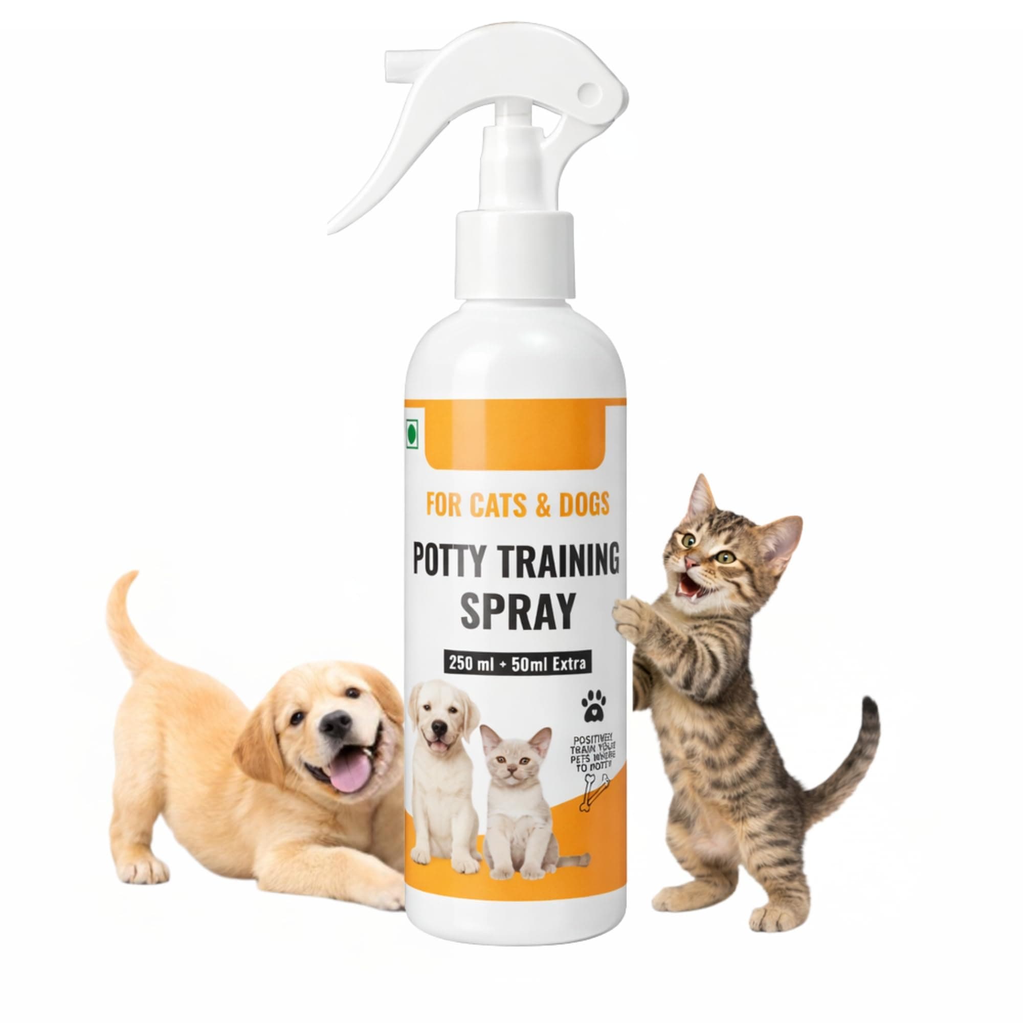 IRIS Premium Potty Training Spray for Puppy and Dog Toilet Learning Aid with Pee Poop Attractant Formula Indoor Outdoor Use for Fast Housebreaking Support Safe Pet Training Solution (PACK OF 1)
