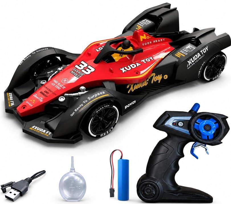 Toy Imagine 1:14 RC F1 Racing Car for Kids, 2.4GHz, Rechargeable, Red