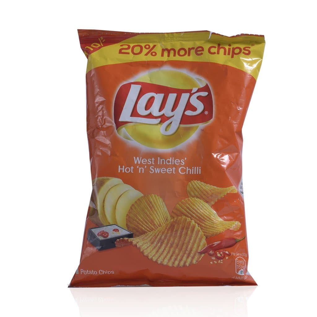 Lay's Chips - Hot and Sweet, 25 Gram Pack