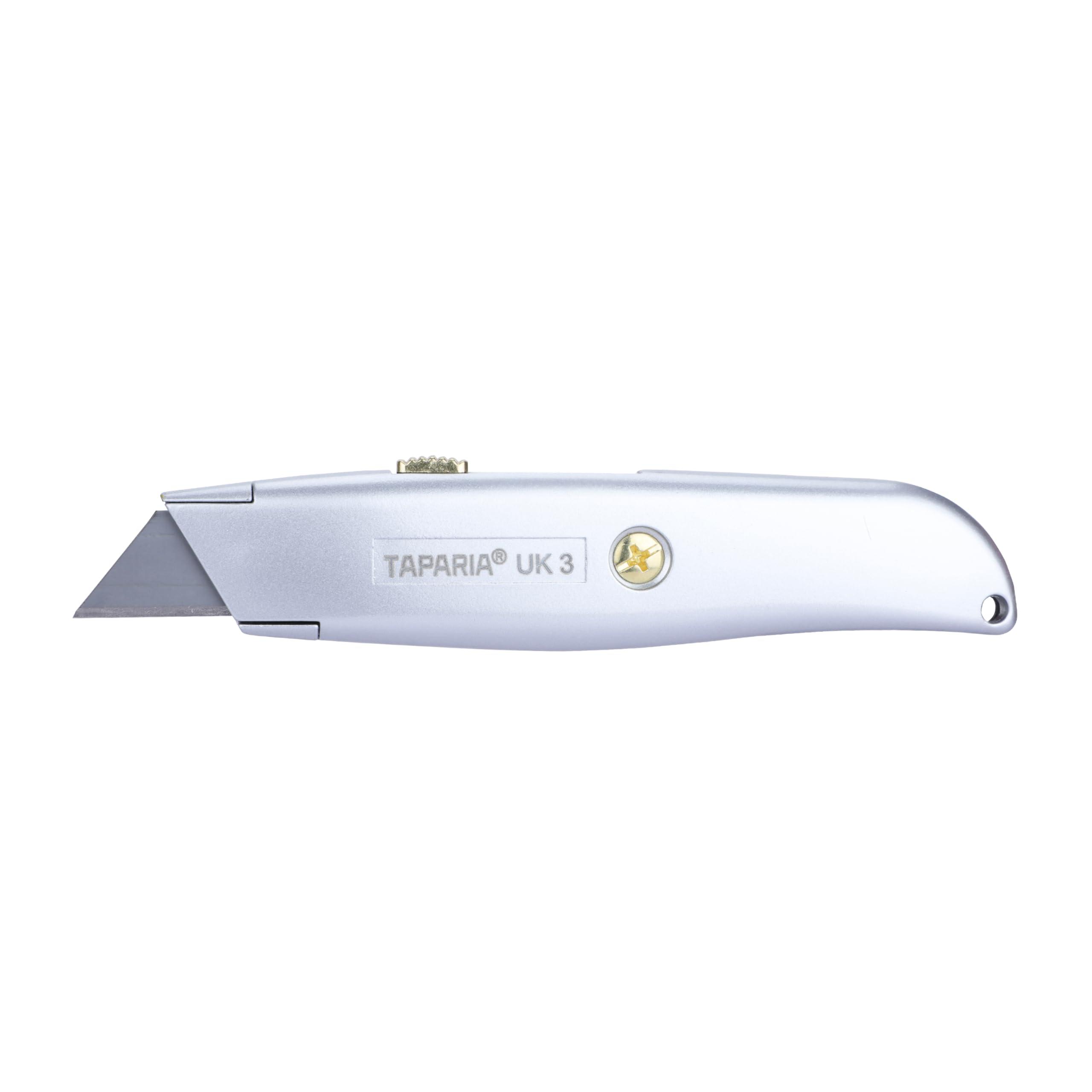 Taparia UK-3 Steel (19mm) Blade Utility Knife (Silver)