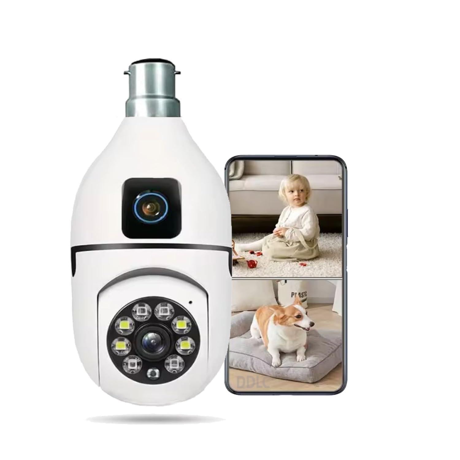 Eyetech 6MP WiFi Dual Lens Outdoor PTZ CCTV (Dual Lens Light Camera)