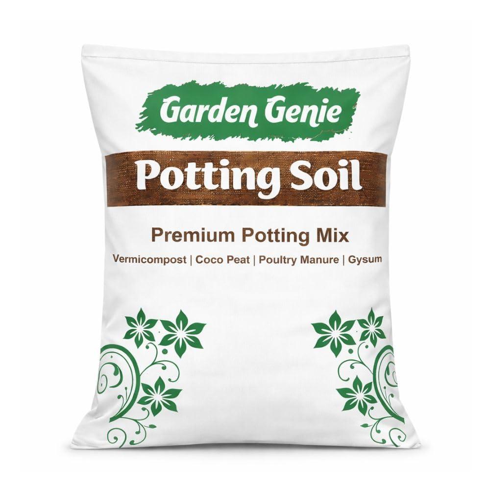 Garden Genie Potting Soil Mix for Plants, Ready to Use Soil, 5 Kg