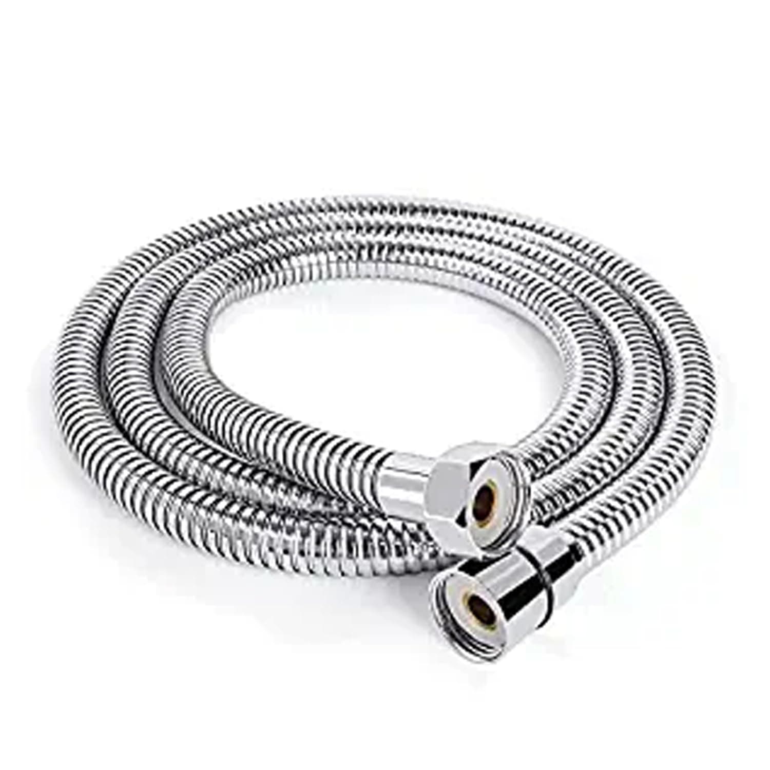 BonKaso Stainless Steel 304 Rust Free Flexible for Health Faucet Hand Showers Hose Pipe Length 1M Extension