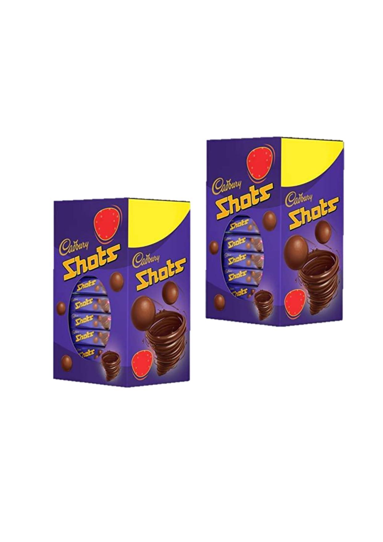 Cadbury Dairy Milk Chocolate Shots, 208.8G Carton(Pack of 2),418 Grams