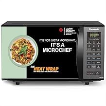 Panasonic 23L Convection Microwave Oven(NN-CT353BFDG,Black Mirror, 360° Heat Wrap)