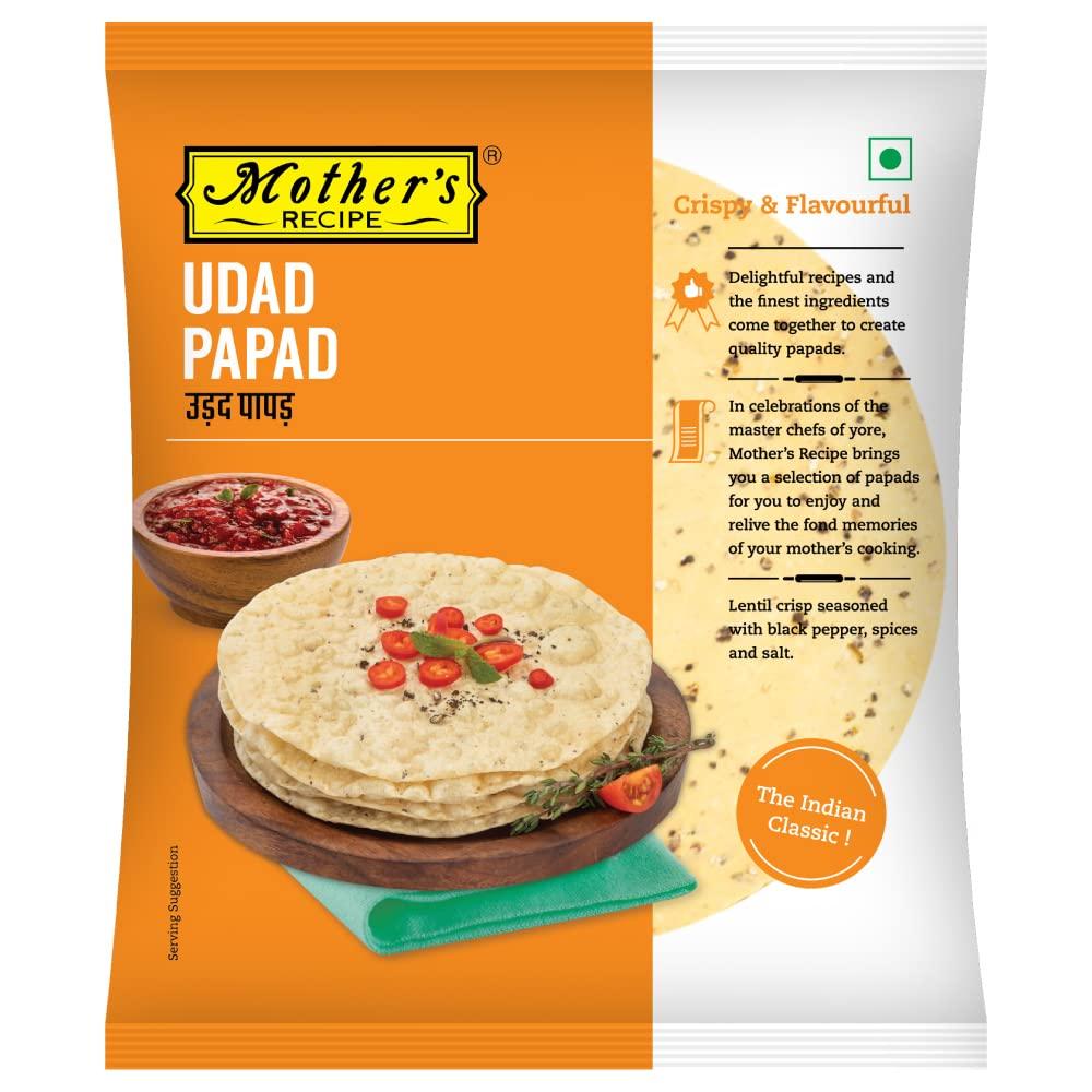 Mother's Recipe Udad Papad, 180gm