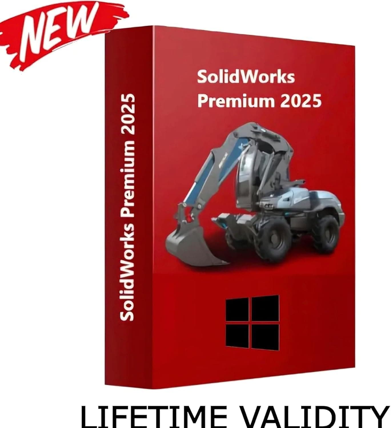 Solidworks 2025 Premium 3D Software | Pre-Activated for Win 10/11 (1 Device, Lifetime) | New Latest Version | Genuine | LIFETIME VALIDITY- NO EXPIRY [Software Key Card]
