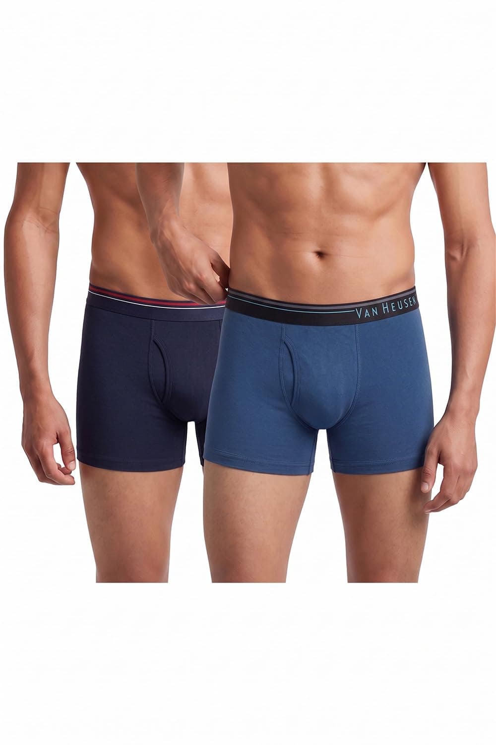 Van Heusen Men Anti Bacterial Trunk - 100% Combed Cotton - Colour Fresh,Moisture Wicking, Super Combed Cotton_Poseidon Dark Navy_M
