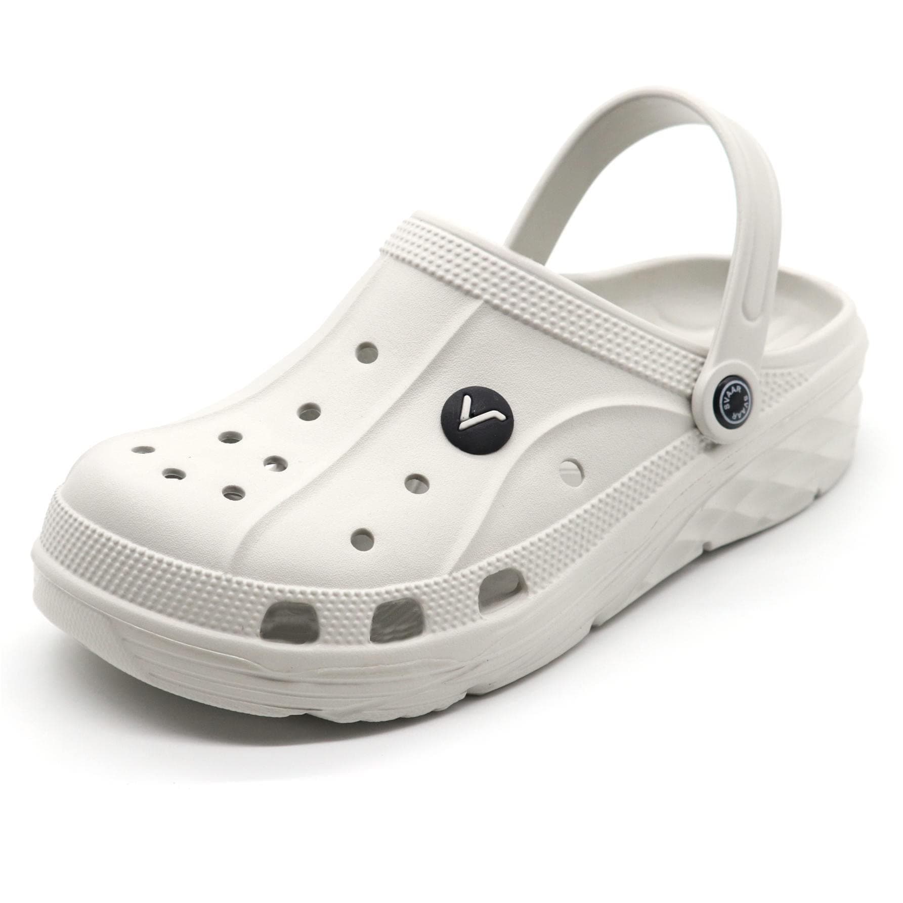 SVAAR Men's Off White Clogs - 11 UK