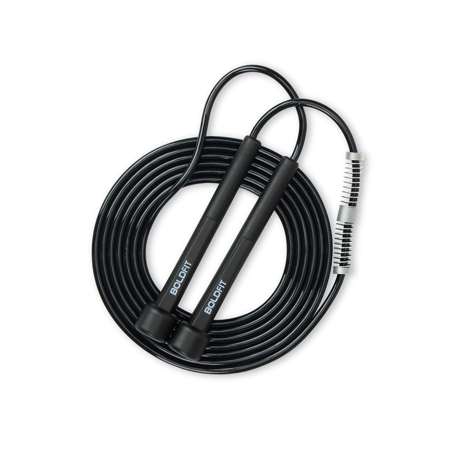 Boldfit Skipping Rope for Man - Lightweight Adjustable Skipping Rope Women & Kids with Comfortable Handles, Speed Jumping Rope for Fitness and Exercise