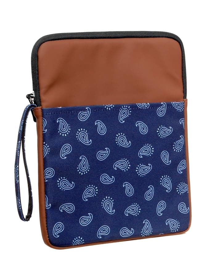 ProElite Tablet Sleeve Case Cover for Upto 11.5" for iPad 10.2/Air 10.9/Pro 11/ Samsung/Lenovo/Galaxy Tab A9 Plus/S8/S9/Realme Pad/Honor Pad X9/Xiaomi Mi pad 7/Redmi Pad/Oneplus Pad, Brown Motif