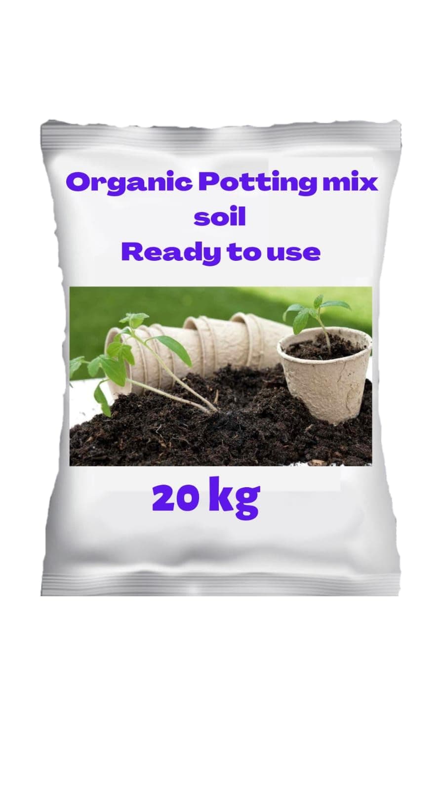 PLAST Plant Potting Mix Soil for Plants 20 kg- Soil Less All Purpose Ready to use Potting Mix Made with vermicompost/Neem Cake/Potash/River Sand/Bone Meal (20 KG)