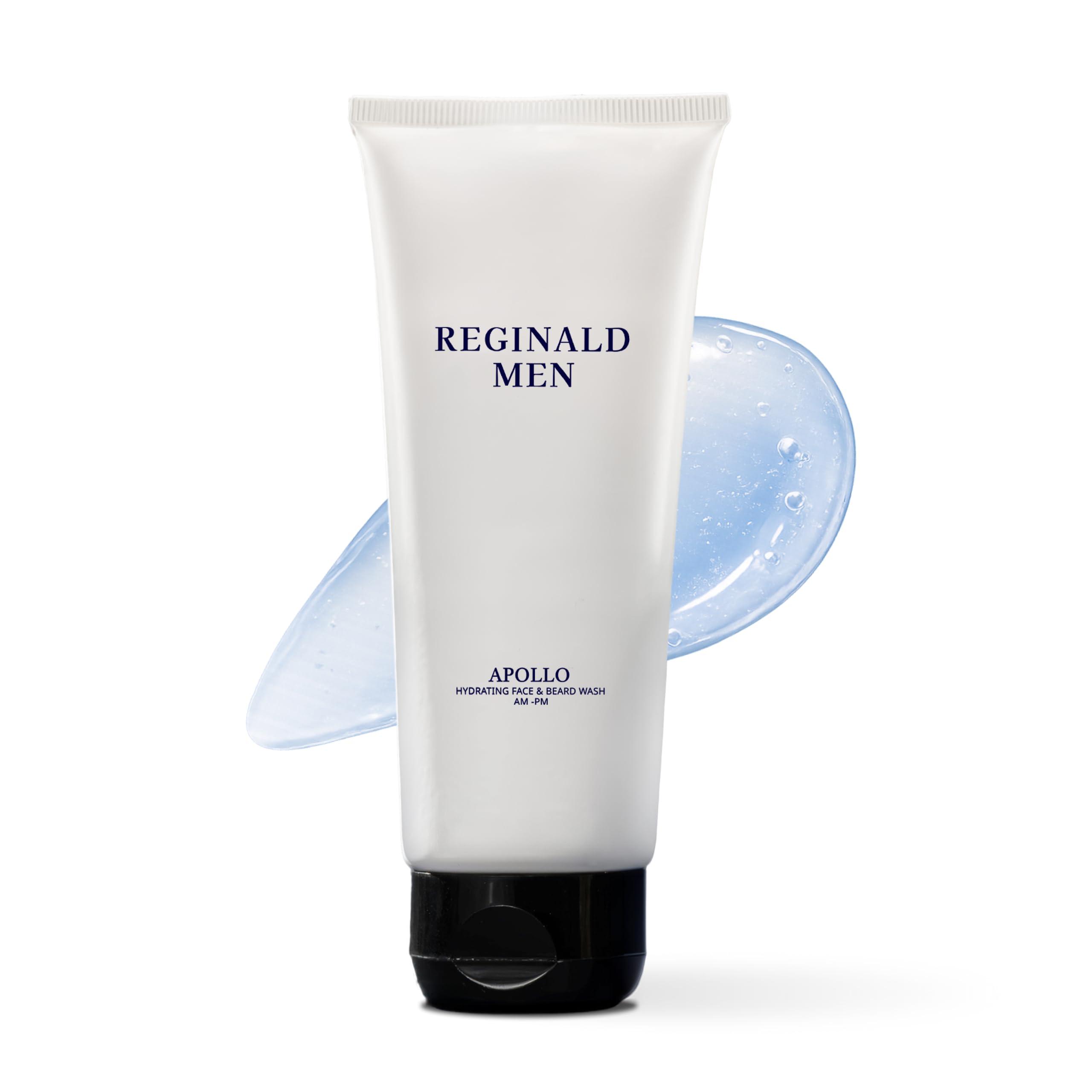 Reginald Men Apollo - Hydrating Face & Beard Wash | Deep Clean, Acne & Tan Control with 8 Actives Face Wash (100 g)