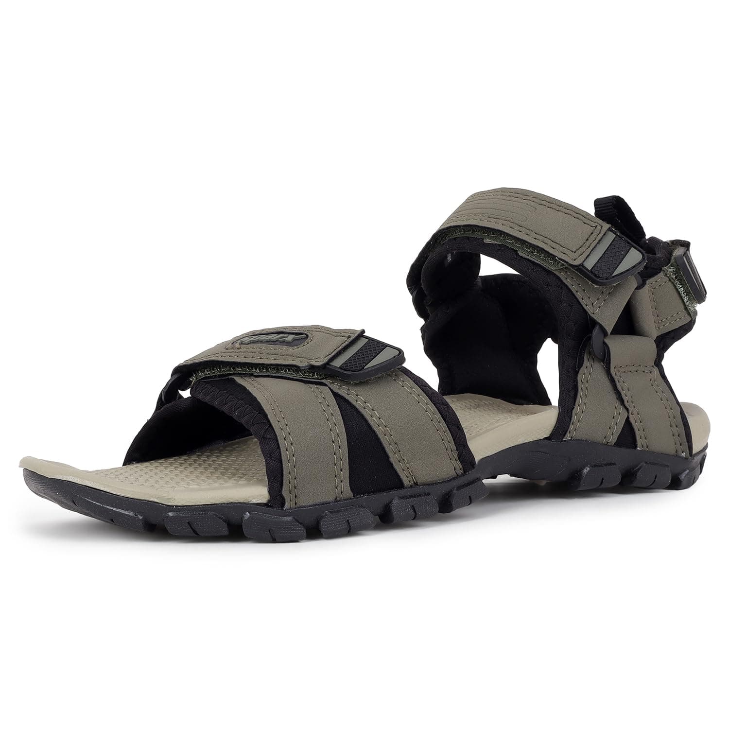SPARX Men Olive Black Outdoor Sandals-10 UK (44 2/3 EU) (SS0481G_OLBK0010)