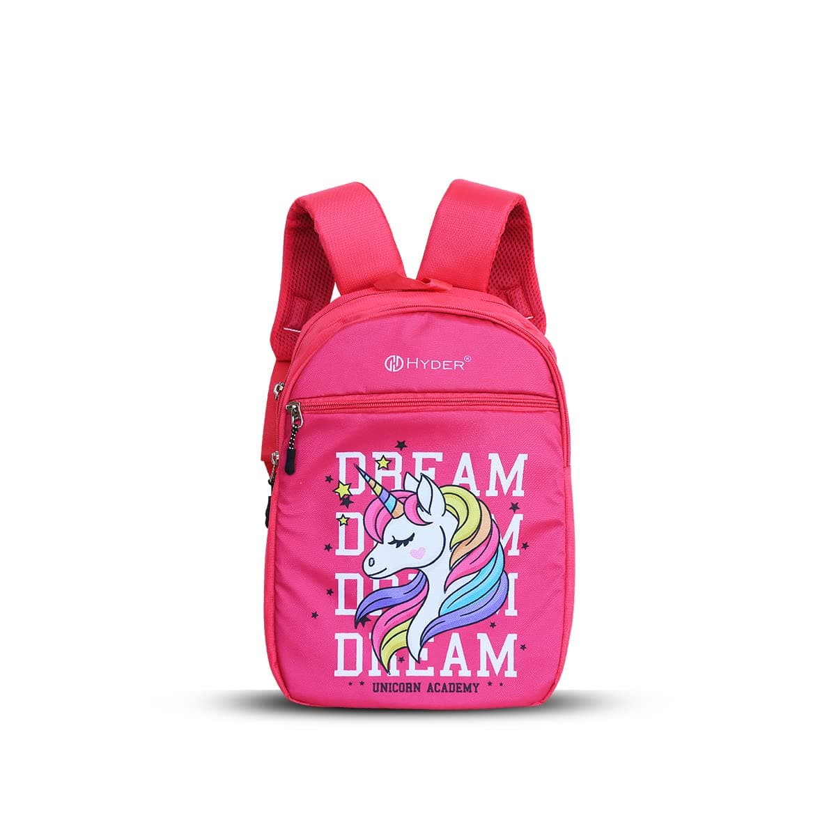 HYDER Kids 20L Unicorn Cartoon Printed Best Stylish Lightweight Spacious Waterproof Casual/Picnic/Tuition/School Bag/Backpack for Children Boys And Girls (Pink)