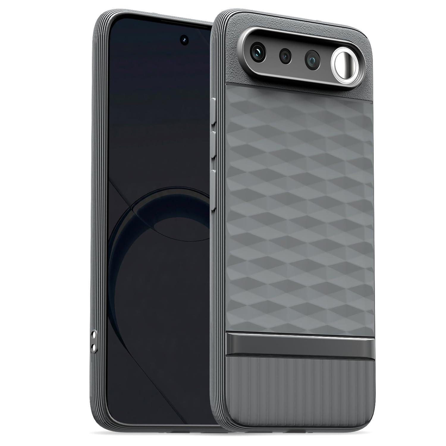 Outlouders Back Cover for Realme 16 5G | Full Camera Protection | TPU Soft Flexible Shockproof Bumper Case (Grey)