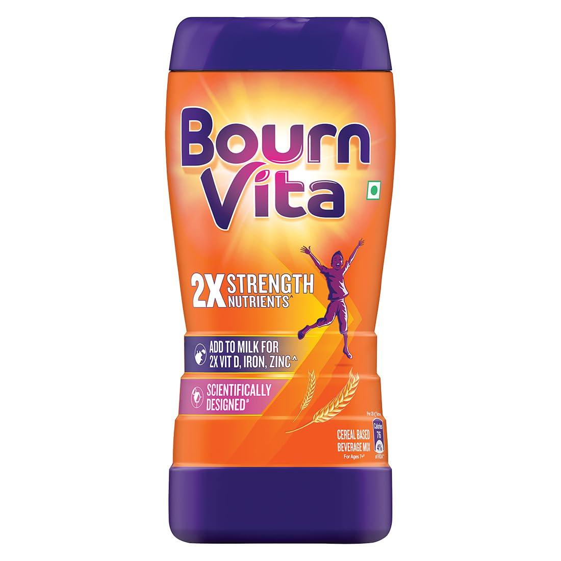 Bournvita Chocolate Nutrition Drink Jar, 500 g