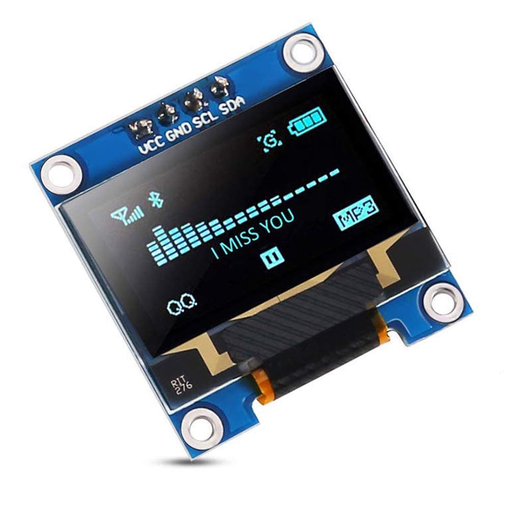 Robocraze 0.96 Inch OLED Display | 128x64 SPI/I2C Display Module