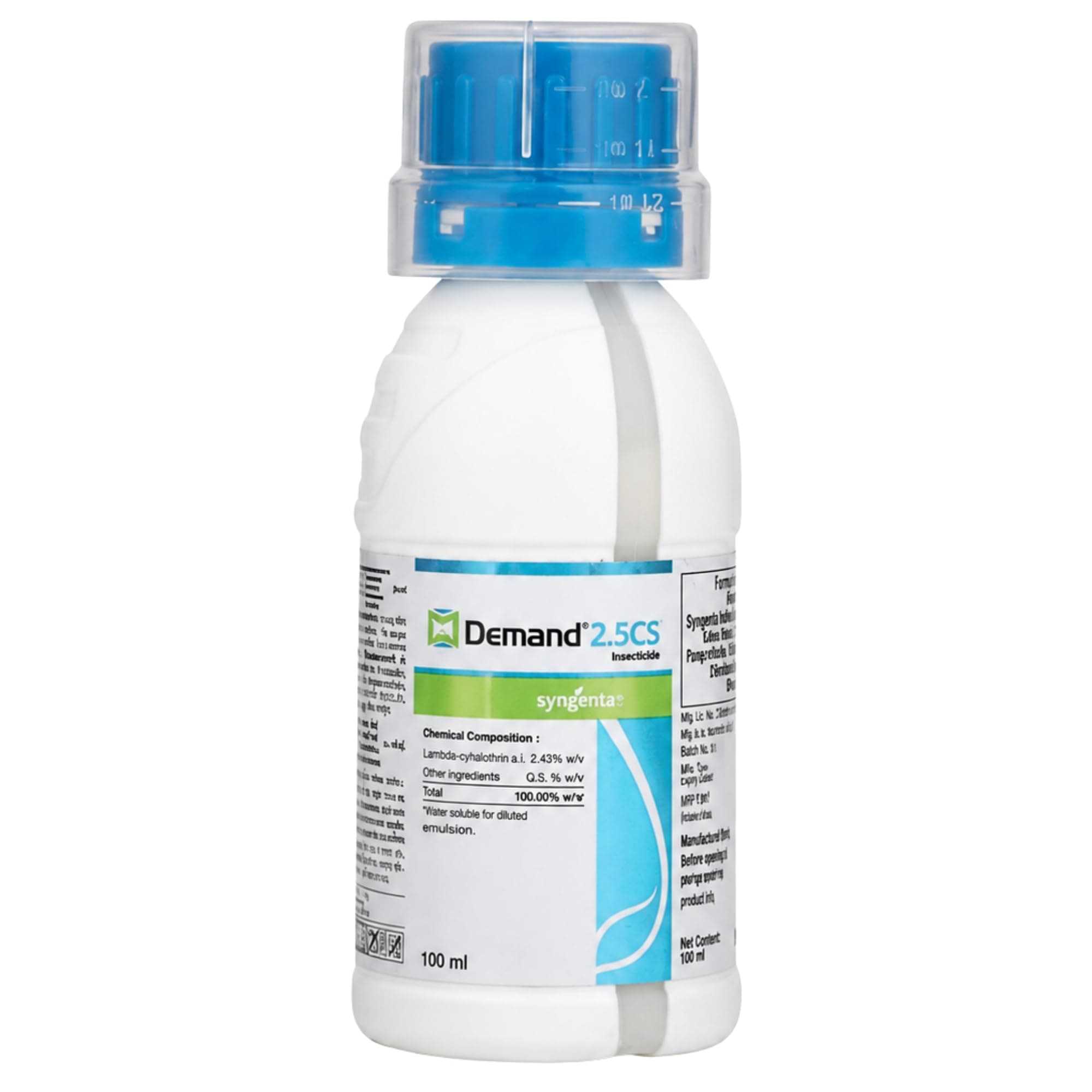 Syngenta Demand 2.5CS -100 ml For The Control Of Mosquitoes, Houseflies And Cockroaches | Best Chemical For Home & Commercial