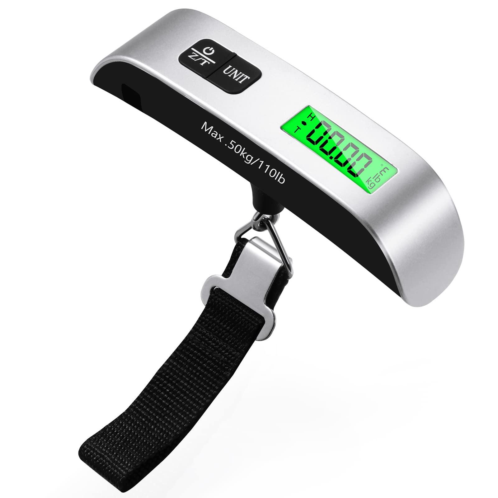 Blendura Luggage Scales Digital with Hook Tare Function 50 kg Luggage Scales Travel
