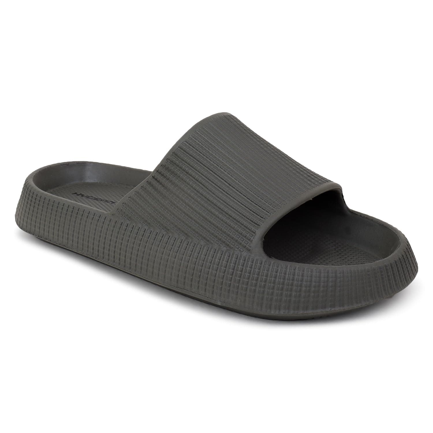 Hygear Men's Xpress Rust Grey Slippers_8 UK (HG-GE-1004)