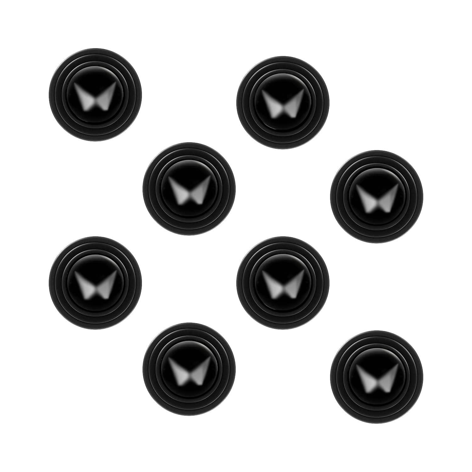 BRAINLE 8Pcs Rubber Shock Absorber for Car Door Protection Guard Durable Pads & Protectors Compatible for Scorpio, XUV 300/400/ 500/700/ 3XO/ 7XO, Bolero, Marazzo, KUV 100, Xylo, XES 9S, BE6, BE9