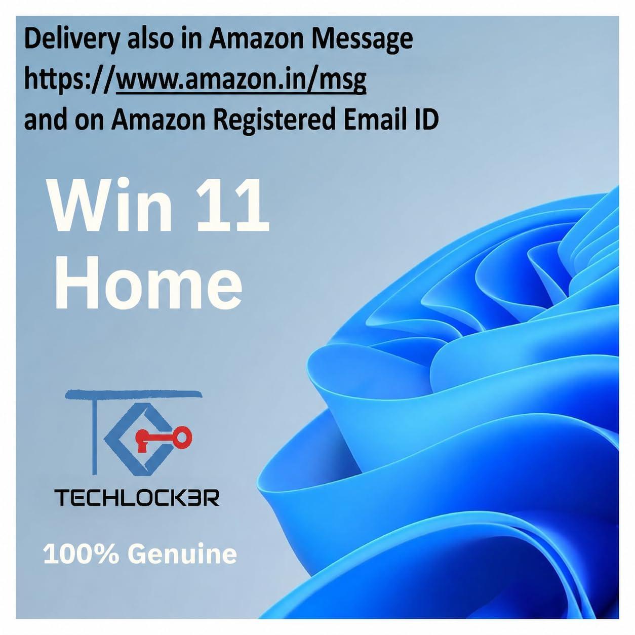 Win 11 Home Edition Lifetime License Key Only & Updates | 1 User/PC/Laptop | 32/64 bit | Email Delivery Only | Motherboard Bind License |