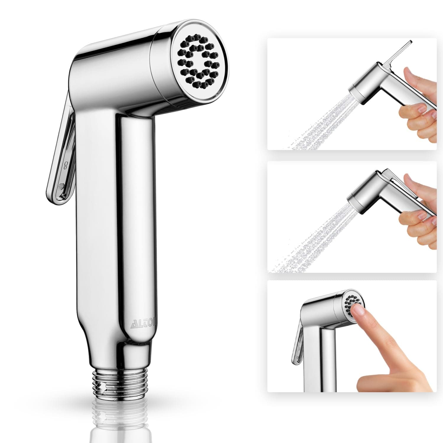 ALTON SHR20910, ABS, Health Faucet Only, Chrome Finish, 2-Piece