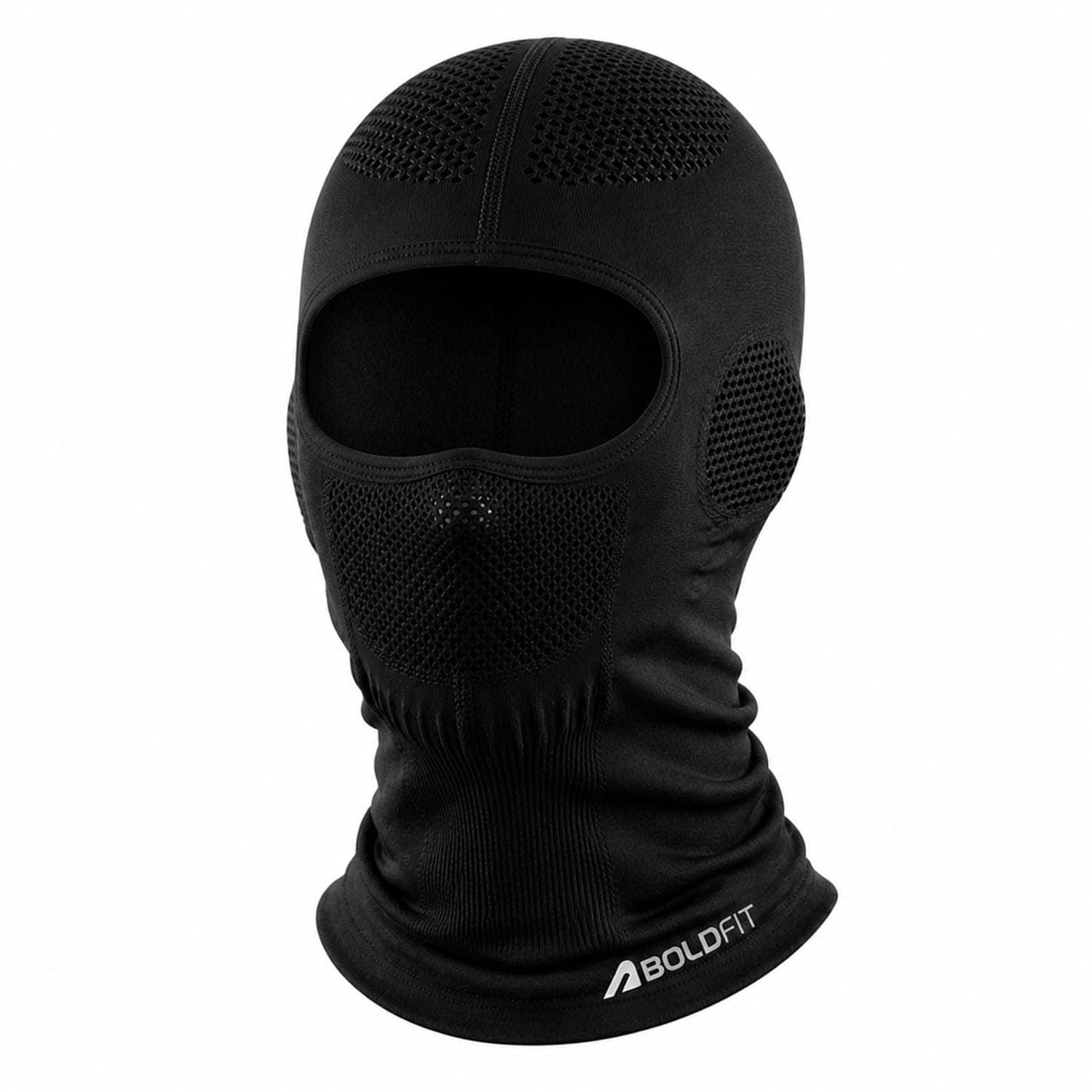 Boldfit Balaclava Face Mask for Men & Women, Full Head & Neck Cover with Breathable Honeycomb Mesh for Bike Riding, Cycling, Skiing & Outdoor Sports, UV Sun Dust Wind Protection Under Helmet Mask