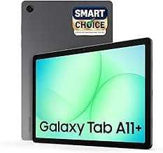 Samsung Galaxy Tab A11+ [Smartchoice], 27.82 cm (11 inch) Display, 6 GB RAM, 128 GB Storage, 90Hz Refresh Rate, AI with Google Gemini, Dolby Atmos, Quad Speakers, Wi-Fi Tablet, Gray