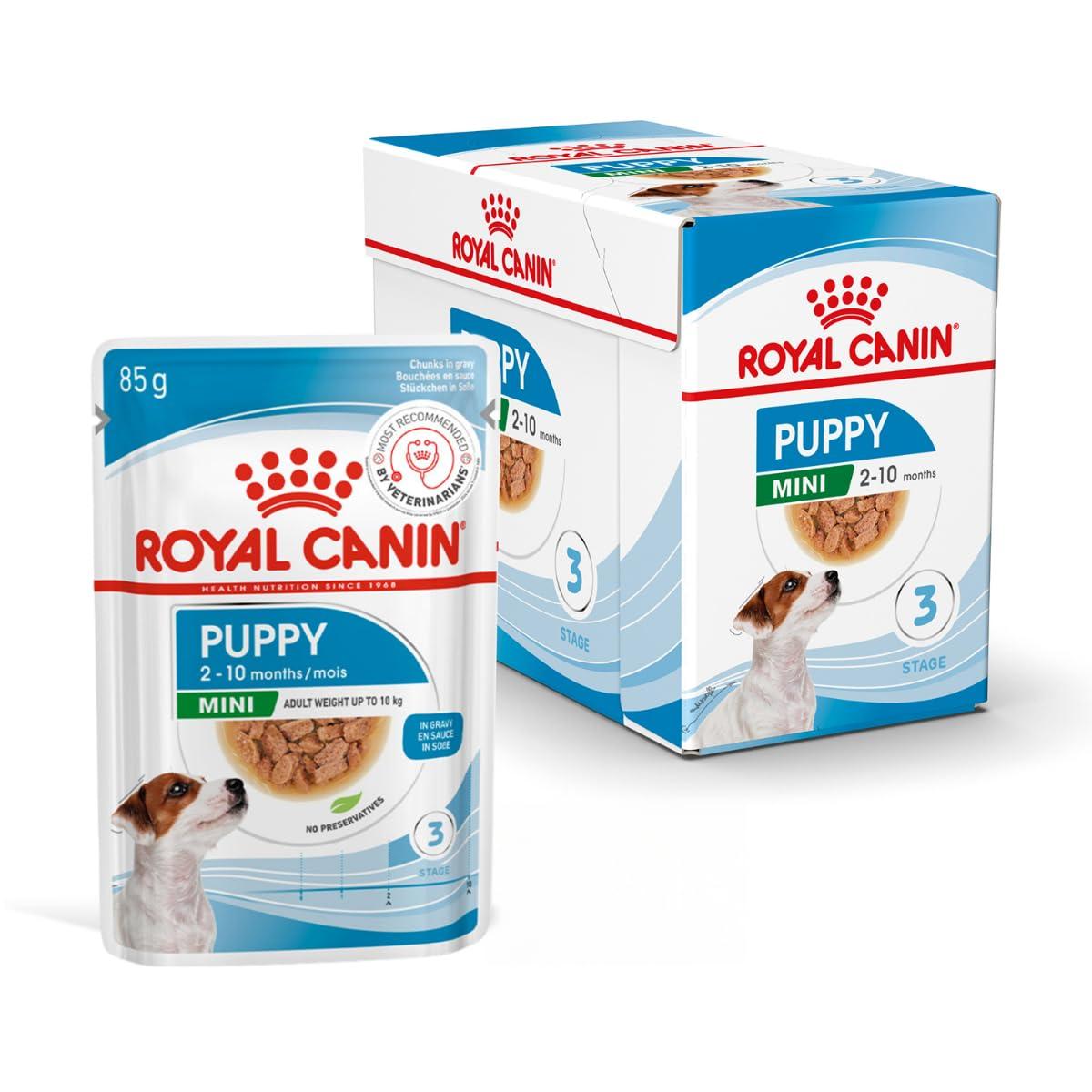 Royal Canin Mini Puppy, Wet Gravy Food,1.02 kg (85 g x Pack of 12)