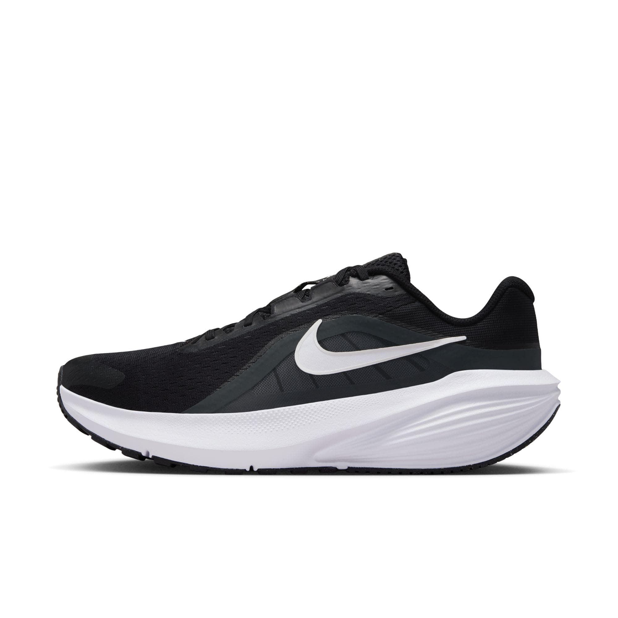 Nike Mens Downshifter 14 Black/White Anthracite Wolf Grey Running Shoes UK 7