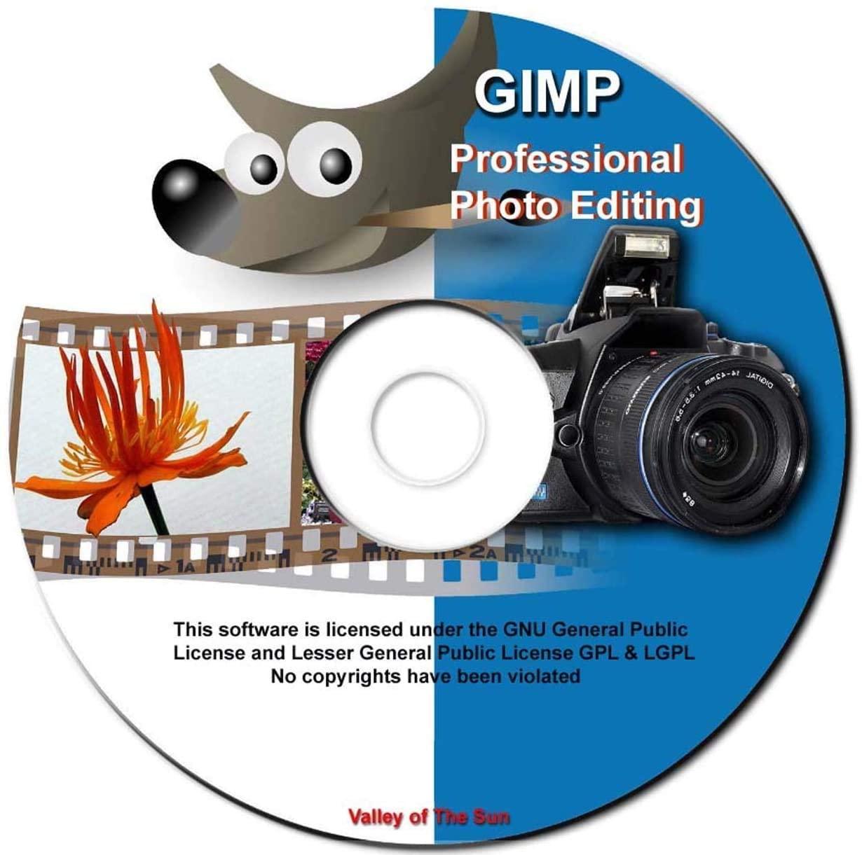 Firepicks Gimp Photo Editing 2022 Ultimate Image Processing - Software Package Dvd