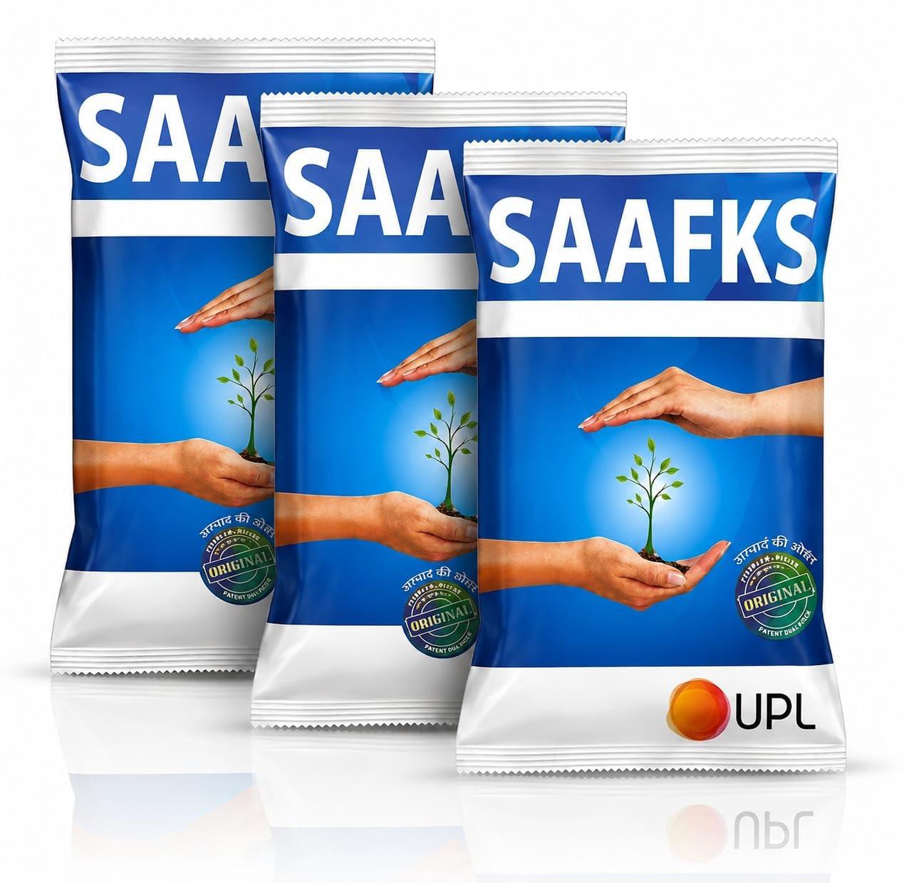 NEW STANDUP-SAAFKS 300gm (100gm X 3) Plant Protection | Mode of Action - Systemic And Contact | Blue (Shipping Cost Included)