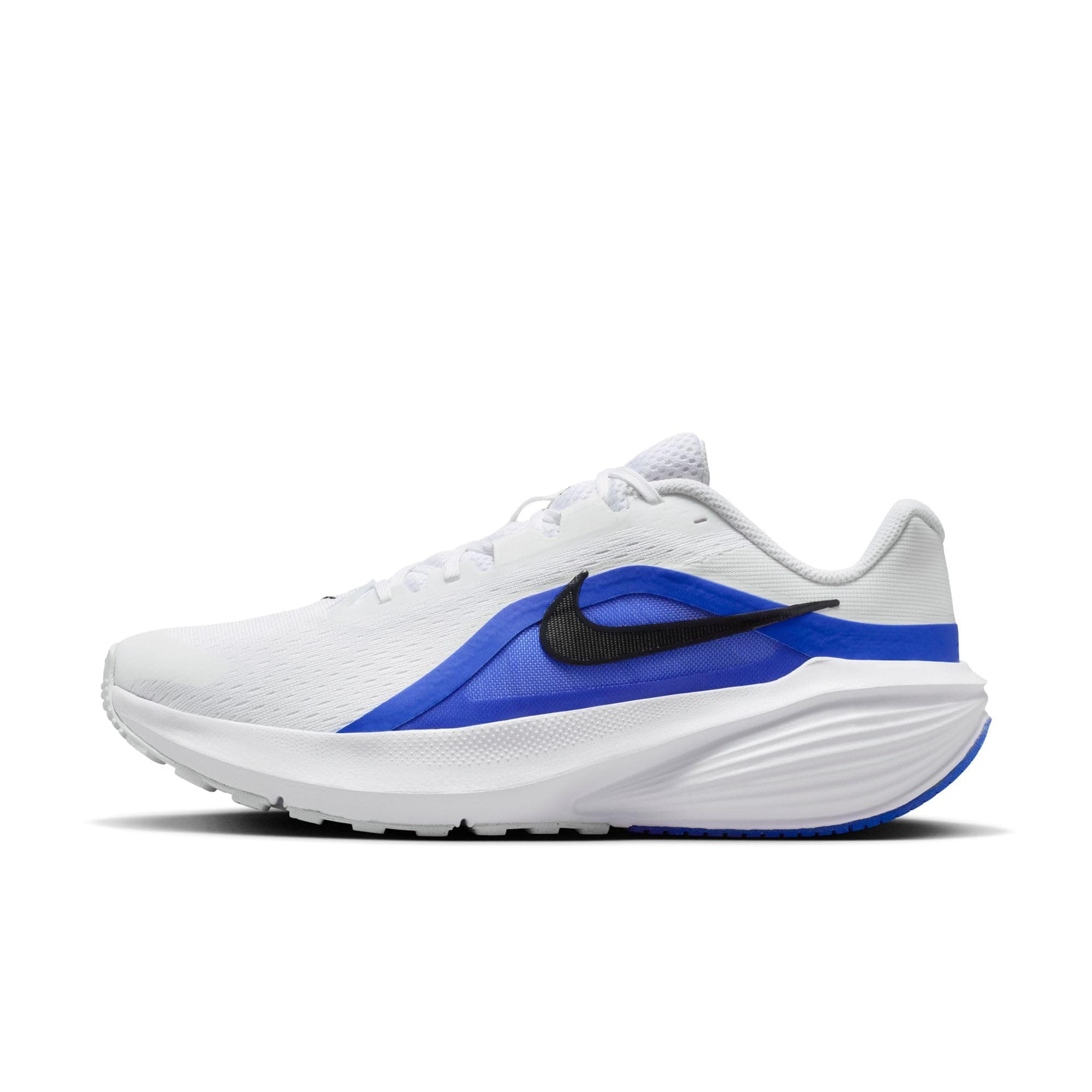 Nike Mens Downshifter 14 White/Black-Racer Blue-Anthracite Running Shoes UK 8