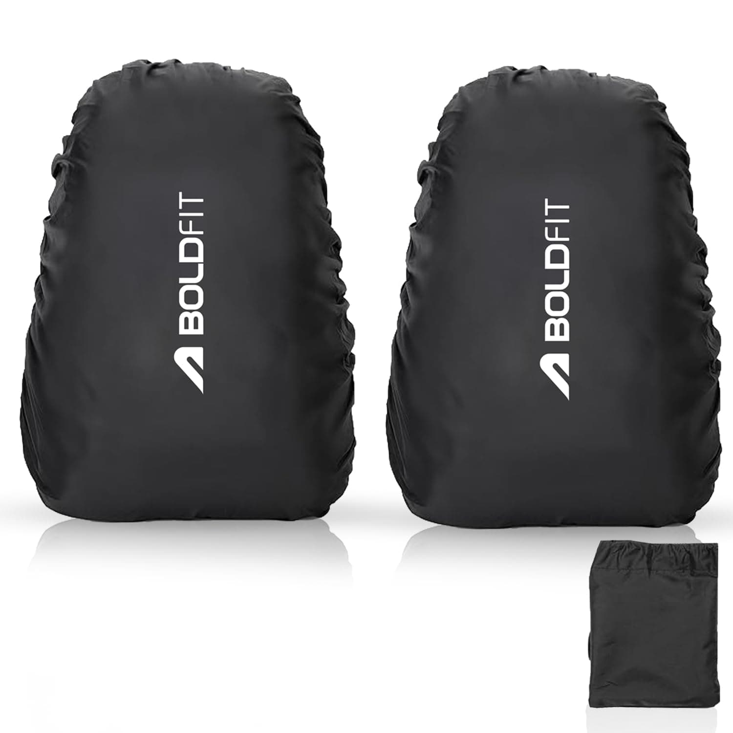 Boldfit Rain Cover for Backpack Travel Essentials Rain Cover for Bag Travel Accessories Bags Water Resistance Dustproof Waterproof for All Bag Sizes Elastic Adjustable for School College Office