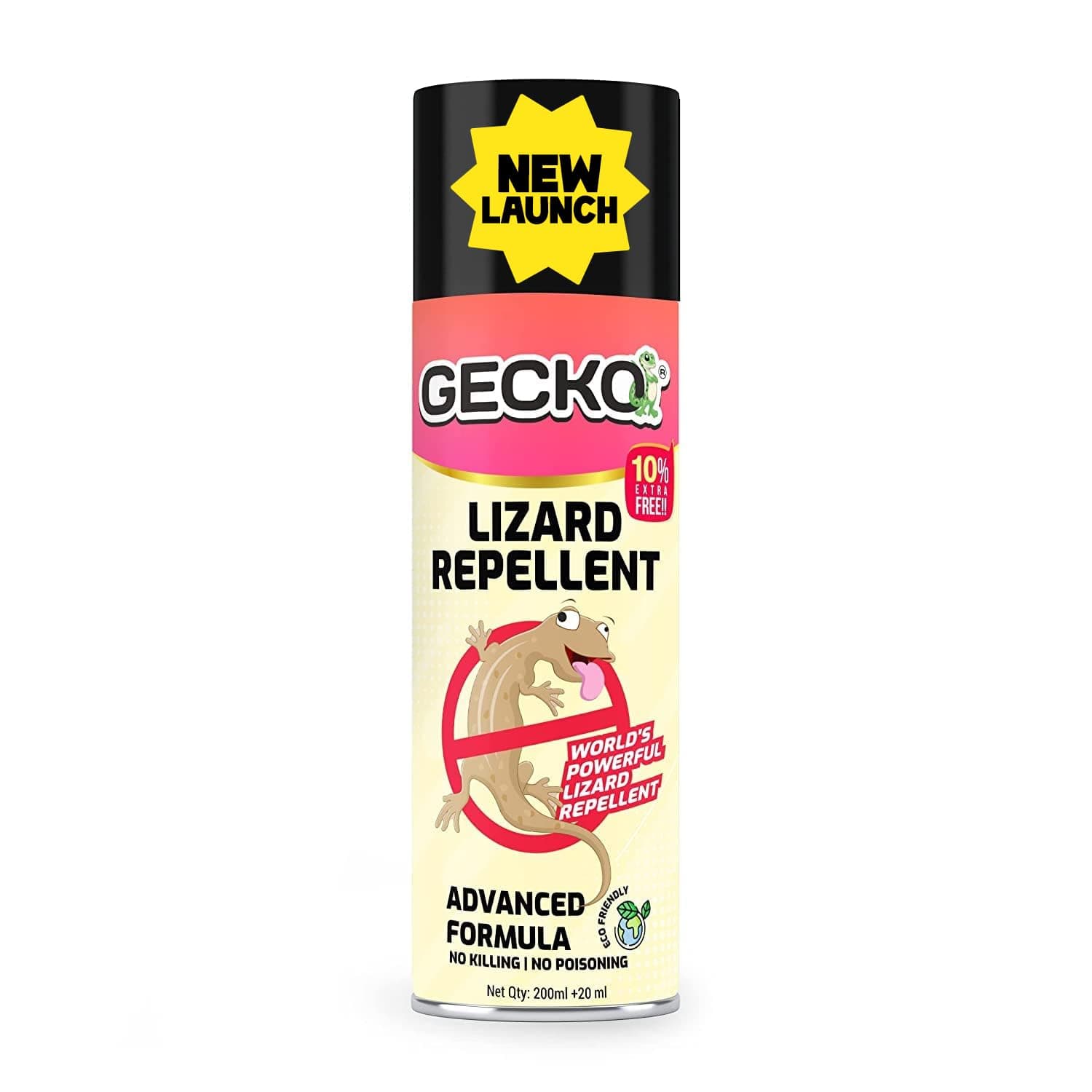 India’s First Herbal Aerosol Lizard Repellent Spray | Plant-Based & Chemical-Free | Safe for Homes with Kids & Pets | Eco-Friendly Formula | Up to 60 Days Protection | 200ml | FORMULATION XX