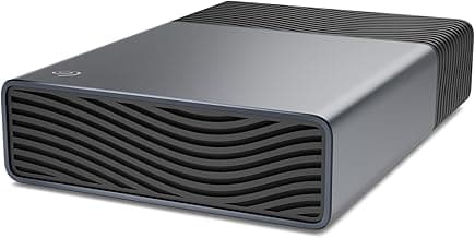 Seagate One Touch 8TB External Hard Drive Desktop HDD - USB-C, for Windows and Mac, with 3 yr Data Rescue Recovery Services, (STNB8000400)